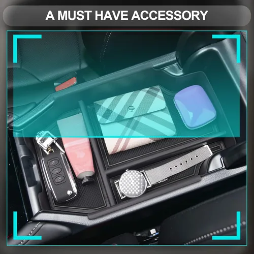 Vista 6 de CDEFG Organizador de accesorios de consola central Accord 2023 2024 2025 2026 para Honda Accord Sport EX-L L Touring LX EX 2023-2026 Bandeja