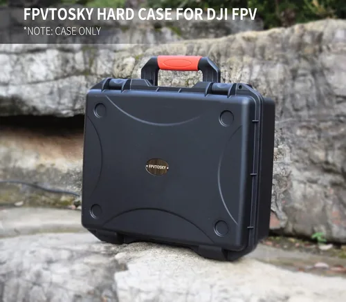 Vista 7 de FPVtosky Funda profesional para DJI FPV resistente al agua para combo de dron DJI FPV lentes V2 controlador de movimiento y otros accesorios