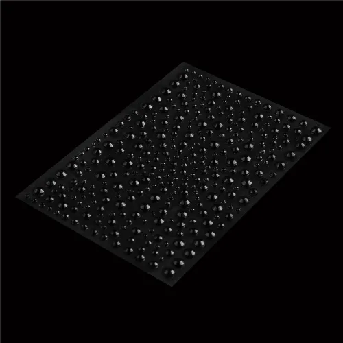 Vista 7 de Decora 325 pegatinas de diamante adhesivas con imitación de strass, negras, para manualidades, brillos y tarjetas autoadhesivas 325 Gems, Self
