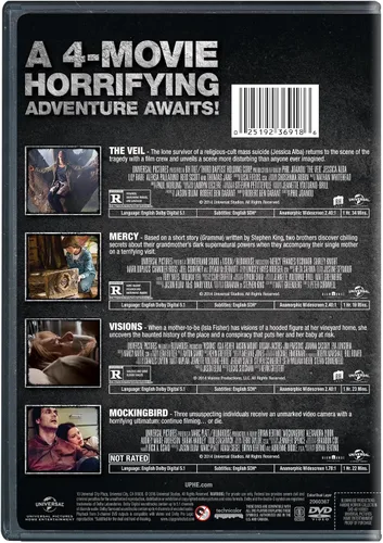 Vista 2 de Blumhouse 4-Movie Horror Collection (The Veil Mercy Visions Mockingbird) DVD