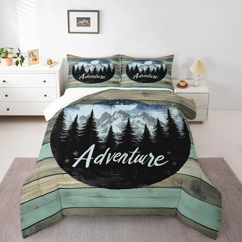 Vista 20 de Erosebridal American Flag Twin Comforter Set Army Green Camo Bedding Set for Kids Boys Girls Bear Claw Hunting Theme Bed Set Camoflage Camping