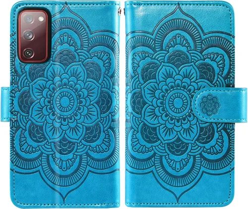Vista 6 de Asuwish Compatible con Samsung Galaxy S20 FE Gaxaly S 20 FE 5G UW 6.5 pulgadas Funda tipo cartera de vidrio templado con tapa para Glaxay S20FE5G