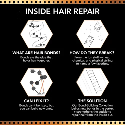 Vista 5 de Bumble and bumble. Bond-Building Hair Repair Conditioner Strengthens and Prevents Breakage Smooths Frizz, Adds Shine For Damaged Curly, Wavy
