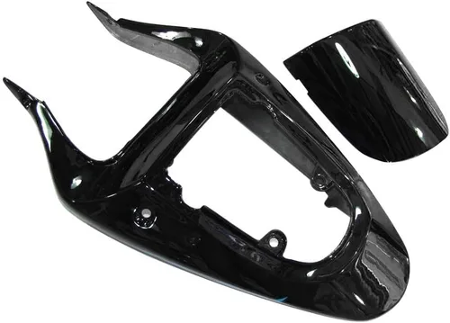 Vista 7 de Kit de carenado de llama azul negro de plástico ABS para Suzuki GSXR600 GSXR750 K1 2000-2003 Carenados GSX-R600 GSX-R750 2001 2002 2003 Inyección