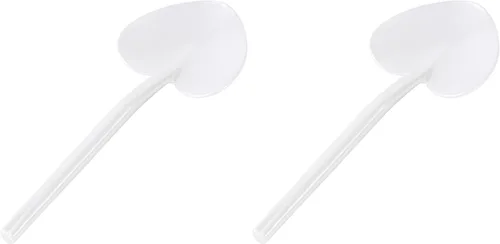 Vista 14 de Restaurantware Cucharas de postre de 3.5 pulgadas x 1.3 pulgadas, 100 mini cucharas desechables – Cucharas de degustación de plástico amarillo bebé