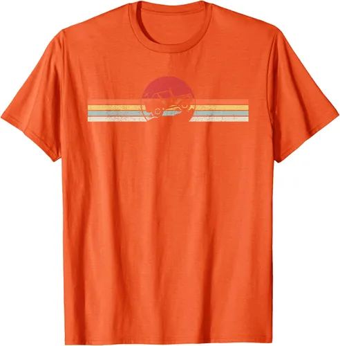 Vista 60 de Camiseta retro vintage Off Road 4X4 Negro