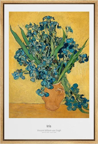 Vista 24 de SIGNWIN Lienzo enmarcado para pared, diseño de Vincent Van Gogh, un par de amantes, naturaleza, ilustraciones de área silvestre, bellas artes