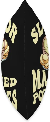 Vista 2 de Slut For Mashed Potatoes Seasoning and Chick Funny Gag Gifts - Almohada de 16 x 16 pulgadas, multicolor
