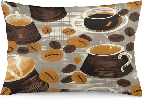 Vista 32 de Funda de almohada con sombrero de bruja con diseño de gato de 20 x 30 pulgadas, diseño de impresión de doble cara con cremallera invisible, Patrón 8
