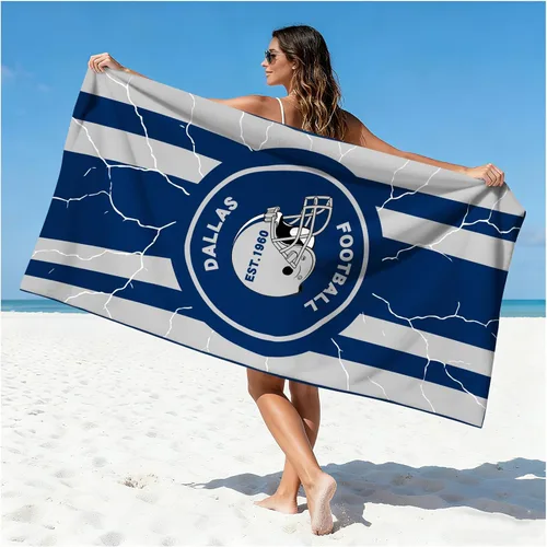 Vista 13 de Toalla de playa de microfibra fina y ligera para fanáticos del fútbol, con temática de la ciudad de Las Vegas, grandes, absorbentes, de gran