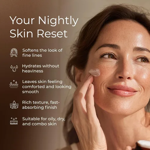 Vista 3 de Tree To Tub Hidratante facial antienvejecimiento con retinol para piel seca y sensible, hidratante facial antiarrugas con ácido hialurónico, crema