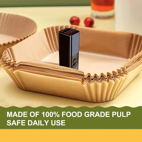 Vista 5 de Forros pequeños para freidora de aire COMFEE' Compact 2.1, forros de 2 cuartos de galón para freidora de aire para Instant Pot Vortex Mini, forros