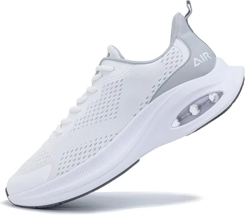 Vista 9 de QAUPPE Tenis deportivos deportivos para hombre, tenis deportivos para gimnasio, talla 7-13 de EE. UU