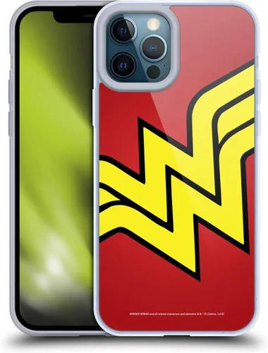 Vista 67 de Head Case Designs Funda de gel suave con licencia oficial de Wonder Woman DC Comics Classic Logos compatible con Apple iPhone 7 Plus/iPhone 8 Plus