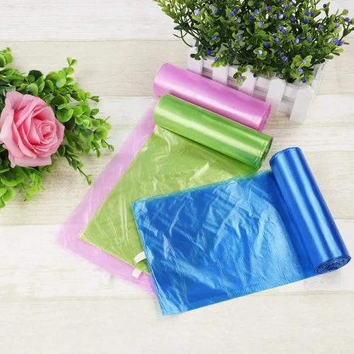 Vista 6 de Bolsas de basura medianas de 8 galones, bolsa de basura de cocina, 60 cuentas/3 rollos