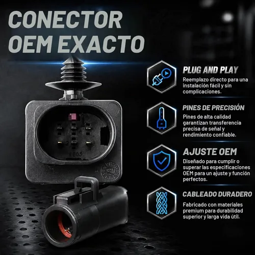 Vista 6 de Sensores de oxígeno para Ford 2014-2009 Van 4.6l 2 pares aguas arriba aguas abajo