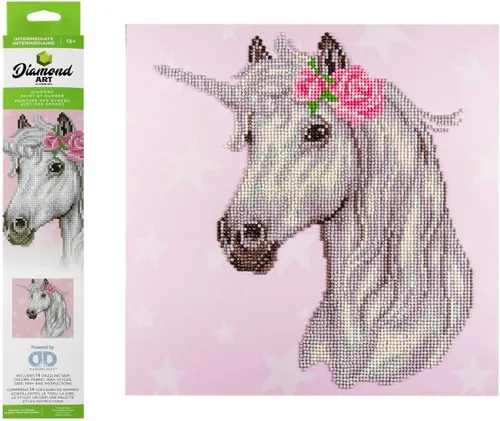 Vista 28 de Diamond Art by Leisure Arts Kit DMA 12x12 IntermediateBlue Bird