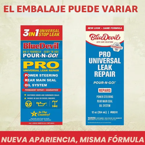 Vista 3 de BlueDevil Products 00241 Pro Reparación universal de fugas, 12 onzas