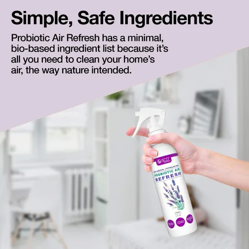 Vista 4 de SCD Probiotics Spray eliminador de olores Air Refresh – Potente neutralizador de olores natural sin aerosol – Desodorante de olores para el hogar