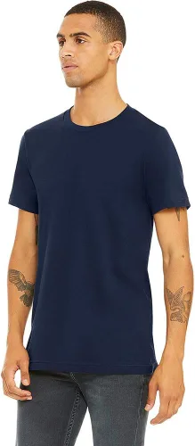 Vista 5 de Camiseta de manga corta con cuello redondo unisex de lona