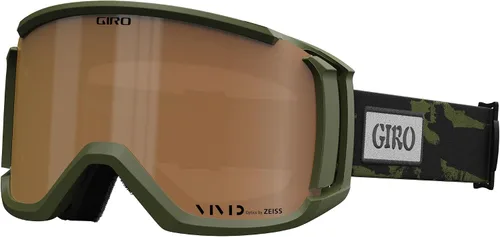 Vista 29 de Giro Revolt Gafas de esquí – Gafas de snowboard para hombres, mujeres y jóvenes con 1 lente VIVID y 1 transparente – Antivaho – OTG
