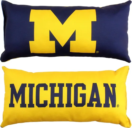 Vista 7 de College Covers Everything Comfy Arkansas Razorbacks Almohada Bolster de Viaje Pequeña Decorativa de 2 Lados 16 x 6 pulgadas