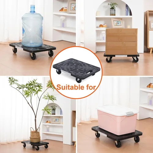 Vista 6 de MaxWorks 80854 - Carretilla para muebles con ruedas, capacidad de 200 libras (paquete de 2)