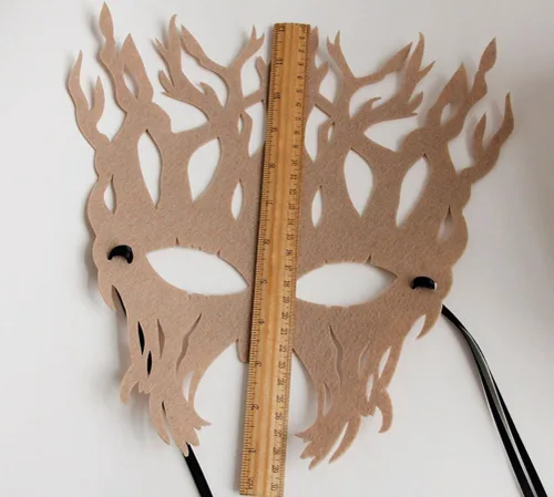 Vista 6 de ZLTFashion Máscaras de máscaras, máscara de árbol de Navidad, decoración de broma