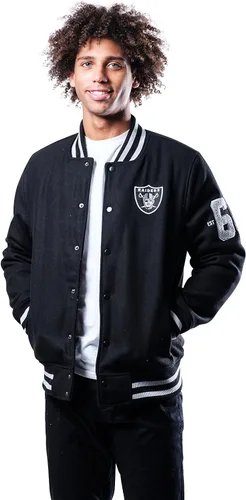 Vista 14 de Ultra Game Men's NFL Official Classic Varsity Coaches Jacket Coat