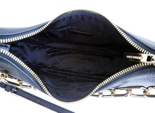 Vista 6 de Michael Kors Bolso de hombro para mujer Cora Bolso grande de cuero con cremallera