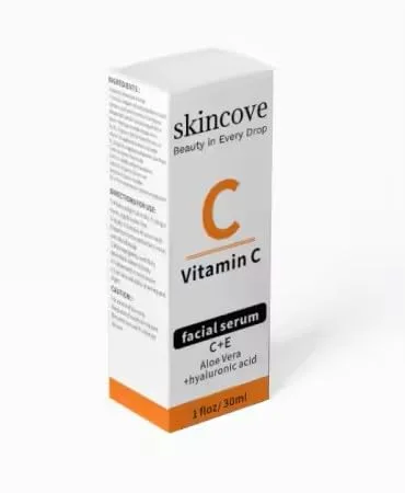 Vista 3 de Skincove - Suero facial antienvejecimiento con vitamina C, ácido hialurónico, suero iluminador de vitamina E, tono uniforme de la piel, mejora