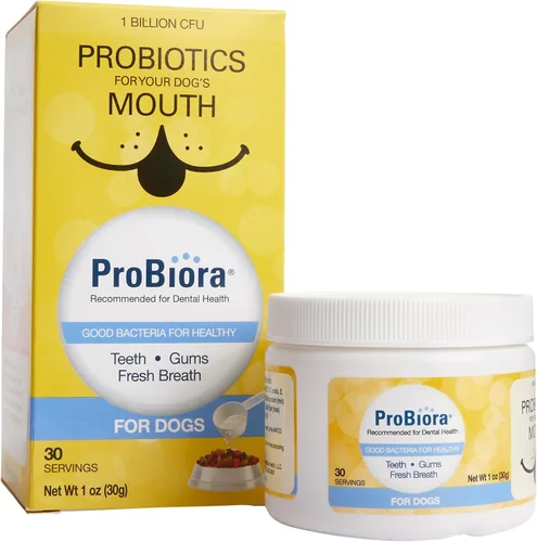 Vista 5 de ProBioraPet (anteriormente EvoraPet) Probiótico oral para mascotas Apoya dientes y encías saludables Refresca el aliento Suministro para 30