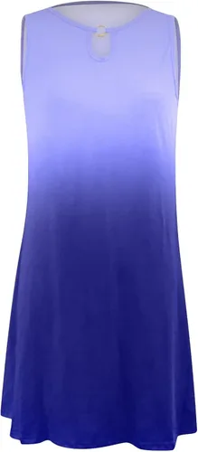 Vista 4 de Vestidos casuales para mujer vestido sin mangas con estampado de verano 2022 cuello en V suelto vestido corto para la playa vestido corto