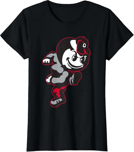 Vista 18 de Ohio State Buckeyes Vintage Brutus Camiseta con licencia