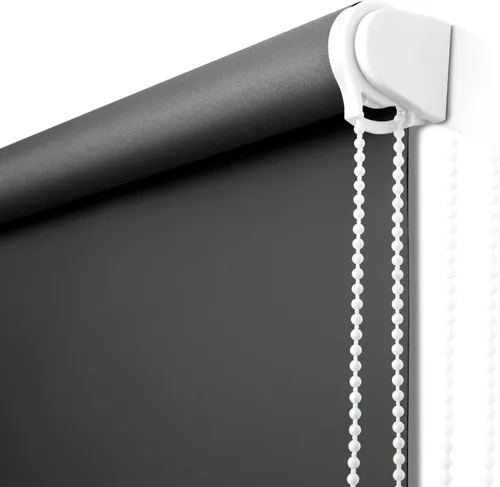 Vista 18 de NUTRO CHILL Persiana Opaca, Persianas Enrollables para Ventana con Aislamiento Térmico, Protección UV en Tela para Hogar y Oficina, Fácil de Instalar