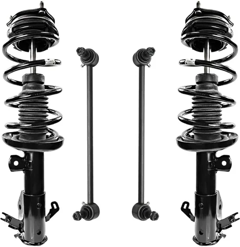 Vista 83 de Detroit Axle - 4 barras estabilizadoras de puntales delanteros para Kia Forte Koup 10-13 12-13 Forte5, puntales y barras estabilizadoras de resorte