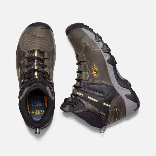 Vista 7 de KEEN Men's Steens Mid Height Leather Waterproof Hiking Boots
