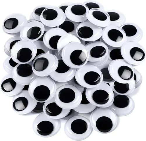 Vista 14 de FEBSNOW - 200 ojos autoadhesivos de 0.236 pulgadas para manualidades