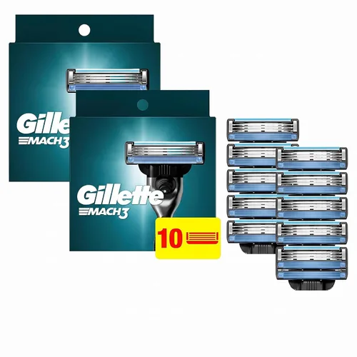 Vista 10 de Gillette Mach3 - Recambios de maquinilla de afeitar para hombres, 4 recambios de cuchillas de afeitar