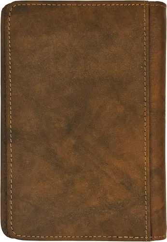 Vista 9 de Soporte personalizado de cuero con monograma RFID para pasaporte y etiqueta de equipaje, montura antigua, Juego de funda para pasaporte y etiqueta