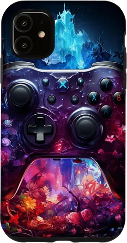 Vista 8 de Video Game Controller Gamer Funda para iPhone 17 para niños, adolescentes y hombres amantes
