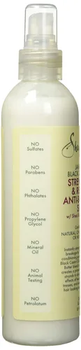 Vista 2 de SheaMoisture - espray antirotura, aceite de ricino negro jamaicano con manteca de karité, 8 onzas líquidas