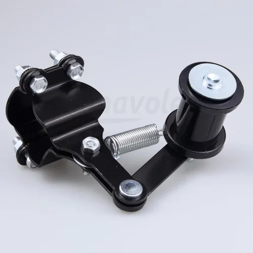 Vista 3 de Ajustador de Cadena Tensor Rodillo Guía Piezas de Repuesto del Mercado de Accesorios Ajuste Universal para Pit Pro Dirt Bike 4 Ruedas ATV QUAD
