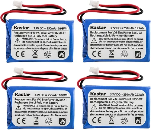 Vista 6 de Kastar Paquete de 1 batería de repuesto para auriculares inalámbricos Bluetooth VXI Blue Parrott B250-XT+ Roadwarrior, Blue Eagle 2, Blue Eagle II