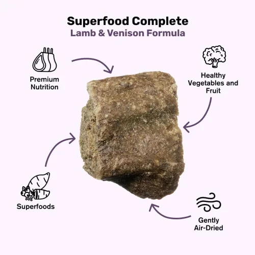 Vista 8 de BADLANDS RANCH por Katherine Heigl – Comida para perros de cordero y venado completa secada al aire con superalimentos – Alto contenido en proteínas