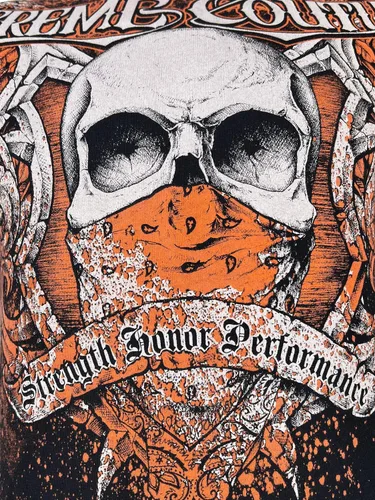 Vista 6 de Xtreme Couture by Affliction - Camiseta para hombre, diseño de calavera ortodoxa