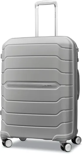 Vista 41 de Samsonite Freeform de carcasa rígida expandible con ruedas giratorias dobles, Negro