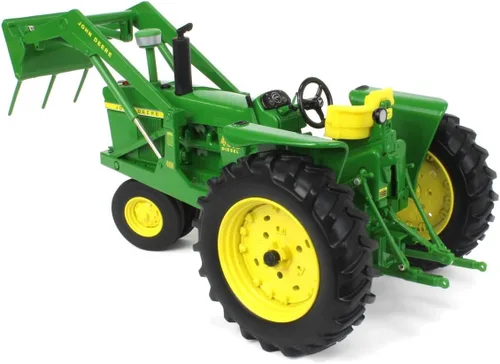 Vista 4 de John Deere Prestige Collection - Tractor a escala 1/16 4010 con cargador 46A