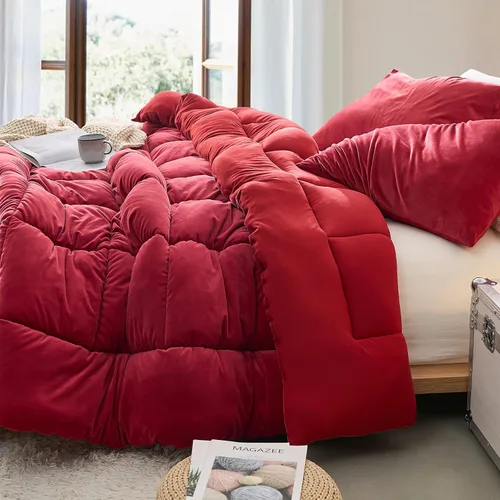 Vista 2 de Byourbed Fabric Fetish - Edredón King extragrande Coma Inducer® - Lava Falls