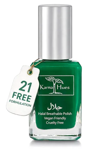 Vista 10 de Karma Naturals - Esmalte de uñas Halal certificado – transpirable y permeable al agua, apto para Wudu (Aabidah)
